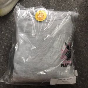 Anti Social Social Club x Playboy Grey Hoodie